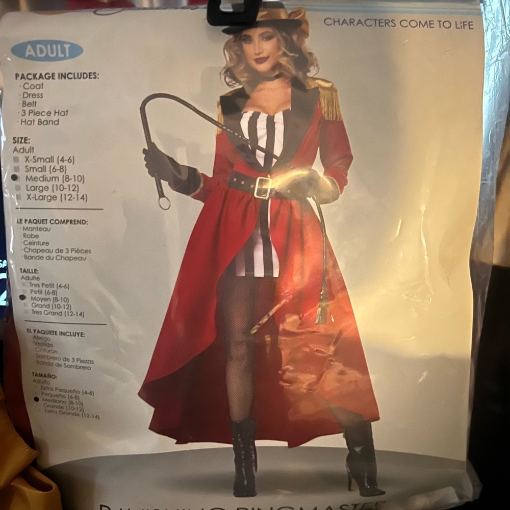 Women’s Lion Tamer Costume